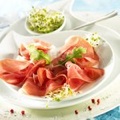 photo assiette de jambon de Parme