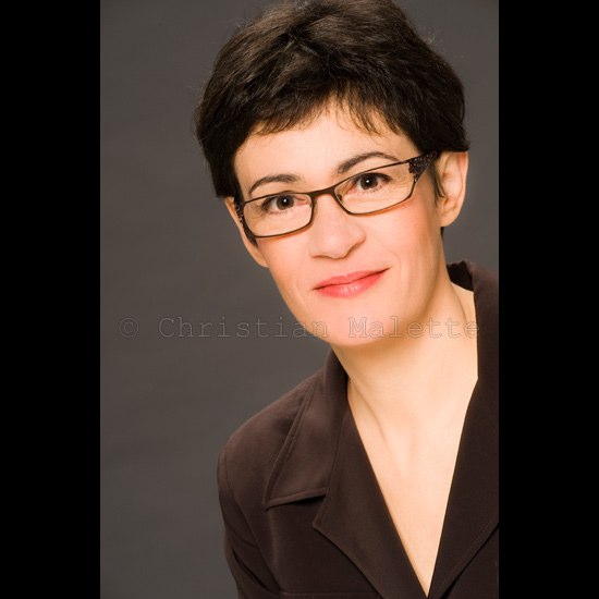 photo, portrait de femme en studio, Annie